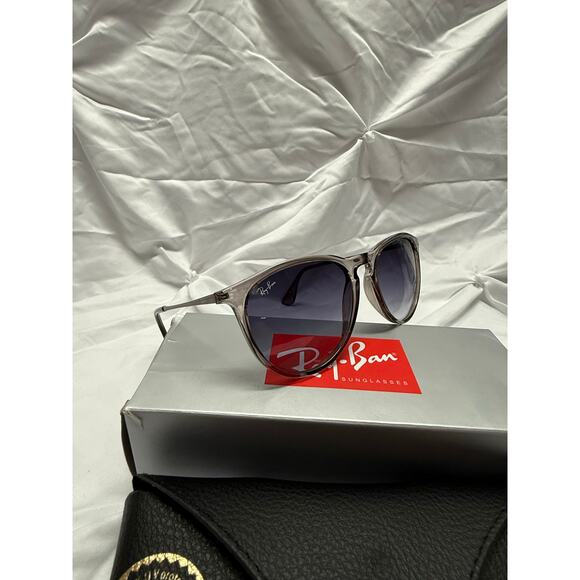 Ray Ban Erika ORB4171 Transparent Gray Frame, light gray gradient gray lense - Picture 1 of 12